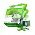 UniSonym Aloe Vera Hademade Loofah Soap, Natural Exfoliating Clean Bar, Gentle Cleansing Massage Moisturizing & Repairing, Organic Handmade with Aloe Vera Plant Oil Body Bath Cream, Aloe